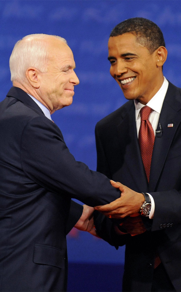 John McCain, Barack Obama, 2008